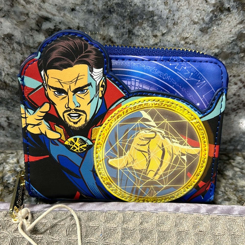 Doctor Strange Multiverse of Madness Zip Wallet – Loungefly – NWT